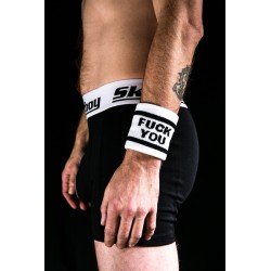 Sk8erboy Sweatband FUCK YOU polsini per sudore
