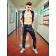 Mr Riegillio PVC Full Zip Pants pantaloni tuta in PVC lucidi