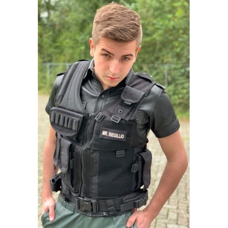 Mr Riegillio Utility Vest giubbotto di utilità ...