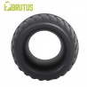 Brutus Tractor Liquid Silicone Cock Ring XL Black cockring