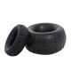 Brutus Tractor Liquid Silicone Cock Ring XL Black cockring anello per il pene
