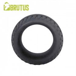 Brutus Tractor Liquid Silicone Cock Ring Medium Black cockring anello per il pene