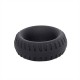 Brutus Tractor Liquid Silicone Cock Ring Medium Black cockring anello per il pene