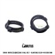 Brutus Adjustable Click-N-Go Cock Ring Black cocking regolabile