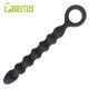 Brutus Stop & Go Silicone Anal Bead Stick Black dildo fallo anale in silicone
