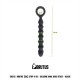 Brutus Stop & Go Silicone Anal Bead Stick Black dildo fallo anale in silicone