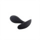 Brutus All Day Long Silicone Butt Plug S Black plug small dilatatore anale in silicone