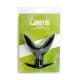 Brutus Open Wide Silicone Twin Tip Butt Plug XL Black plug dilatatore anale XL in silicone