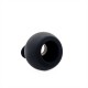 Brutus Chalice Silicone Tunnel Plug XL Black plug tunnel dilatatore anale XL in silicone