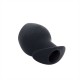 Brutus Chalice Silicone Tunnel Plug XL Black plug tunnel dilatatore anale XL in silicone
