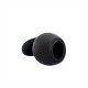 Brutus Chalice Silicone Tunnel Plug L Black plug tunnel dilatatore anale Large in silicone