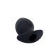 Brutus Chalice Silicone Tunnel Plug L Black plug tunnel dilatatore anale Large in silicone