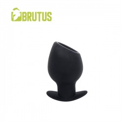 Brutus Chalice Silicone Tunnel Plug M Black plug tunnel dilatatore anale Medium in silicone