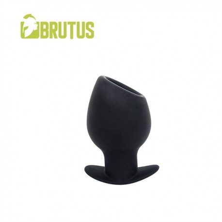 Brutus Chalice Silicone Tunnel Plug M Black plug tunnel dilatatore anale Medium in silicone