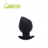 Brutus Chalice Silicone Tunnel Plug M Black plug tunnel dilatatore anale Medium in silicone