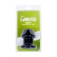 Brutus Gobbler Silicone Tunnel Plug S Black plug tunnel dilatatore anale Small in silicone