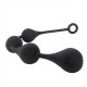Brutus Hot Drops Silicone Ass Balls 50 mm. XL Black dildo con sfere anali in silicone