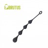 Brutus Hot Drops Silicone Ass Balls 40 mm. Large Black dildo con sfere anali in silicone