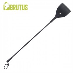 Brutus Slapper Silicone Whip Black paletta per sculacciare e giochi s/m in silicone