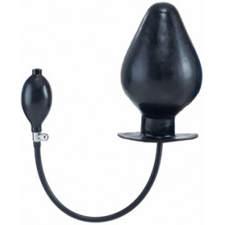 Inflatable Vortex Black plug XL dilatatore anale gonfiabile