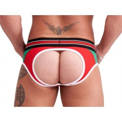 Mister B URBAN Lisbon Jock Brief slip speciale aperto dietro