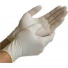 Box White Disposable Gloves confezione da 100 pz. guanti in lattice bianchi per fist fucking 