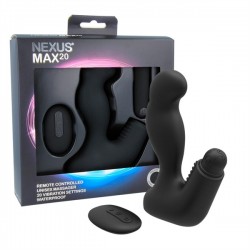 Nexus Max 5 Prostate Massager Black massaggiatore prostata vibrante vibratore plug anale in silicone