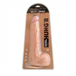 HUNG'R Dildo Taurus Flesh (13.70 inch) 35.00 cm. dildo XL fallo realistico Hung System