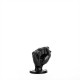 All Black Fist 14 cm. [AB93] pugno plug XXL dilatatore anale fisting fist fucking