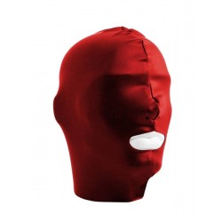Mister B Datex Hood Mouth Open Only Red maschera cappuccio con foro