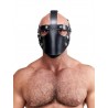 Mister B Leather Face Muzzle Harness maschera bavaglio in pelle