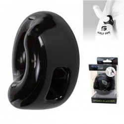 Sport Fucker Half Pipe Black cockring ballstretcher nero