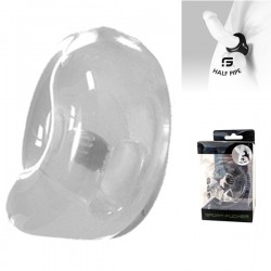 Sport Fucker Half Pipe Clear cockring & ballstretcher trasparente