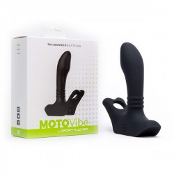 Sport Fucker MOTOVibe Tailgunner P-Massaging Vibrating Butt Plug massaggiatore prostata vibrante silicone nero