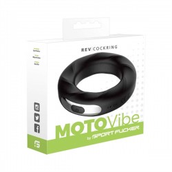 Sport Fucker MOTOVibe Rev Cock Ring 48 mm. cockring vibrante silicone nero