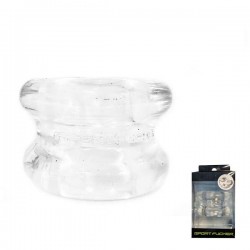 Sport Fucker TPE Muscle Ball Stretcher Clear ballstretcher estensibile