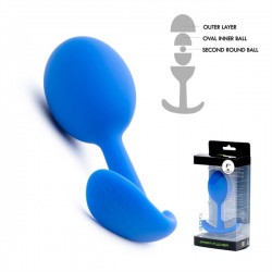 Sport Fucker Thunder Plug Large Blue plug massaggiatore prostata in silicone