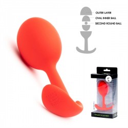 Sport Fucker Thunder Plug Large Red plug massaggiatore prostata in silicone