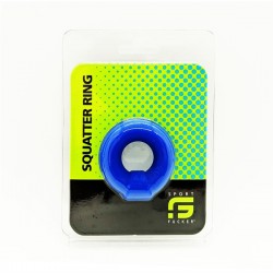 Sport Fucker Squatter Ring Blue cockring in silicone estensibile