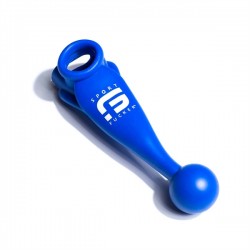 Sport Fucker Meat Harness Blue asslock plug cockring & ballstretcher in silicone estensibile