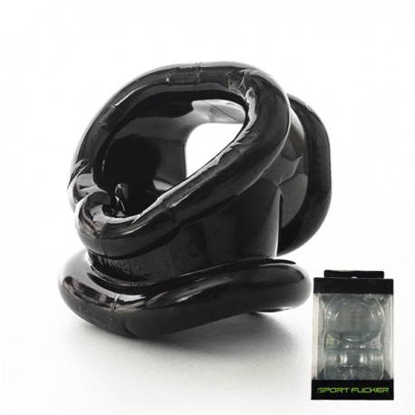 Sport Fucker PowerSling Black cockring e ballstretcher﻿
