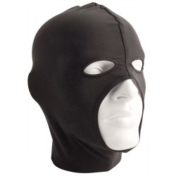 Mister B Lycra Cocksucker Hood Black maschera cappuccio con fori