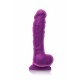 NS Novelties Colours Dual Density 8 inch Purple fallo realistico in silicone