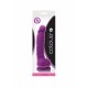 NS Novelties Colours Dual Density Purple 5 inch fallo realistico in silicone