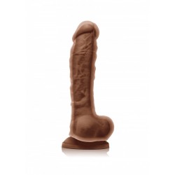 NS Novelties Colours Dual Density Caramel 8 inch fallo realistico in silicone