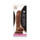 NS Novelties Colours Dual Density Caramel 8 inch fallo realistico in silicone