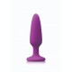 NS Novelties Colours Pleasure Plug Purple Small dilatatore anale in silicone