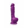NS Novelties Colour Pleasures Purple 7 inch fallo realistico in silicone