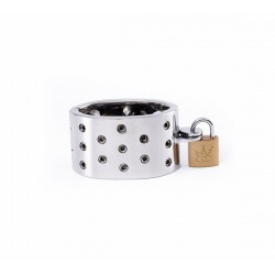 Mister B Hardware Adjustable Spike Ball Stretcher tortura scroto regolabile in acciaio inox