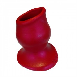 Oxballs PigHole Hollow Fuckplug Red XL tunnel salva ano in silicone